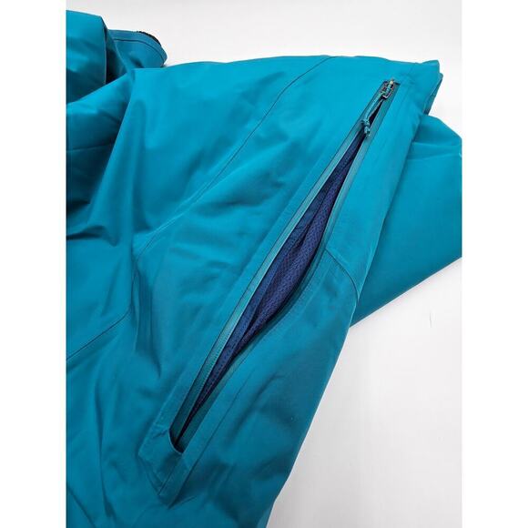 Patagonia Women's S Belay Blue Insulated Powder Town Snow Pants Reg NWT - Picture 13 of 13